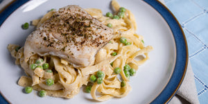 Creamy Cod Tagliatelle