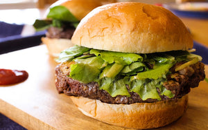 organic, grass-fed beef burger recipe from ethical butchers