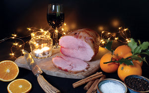 organic ham for Christmas, ham recipe