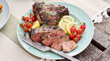 Lemon and Thyme Butterflied Leg of Lamb