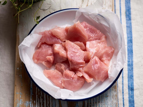 Diced Turkey Breast, Previously Frozen